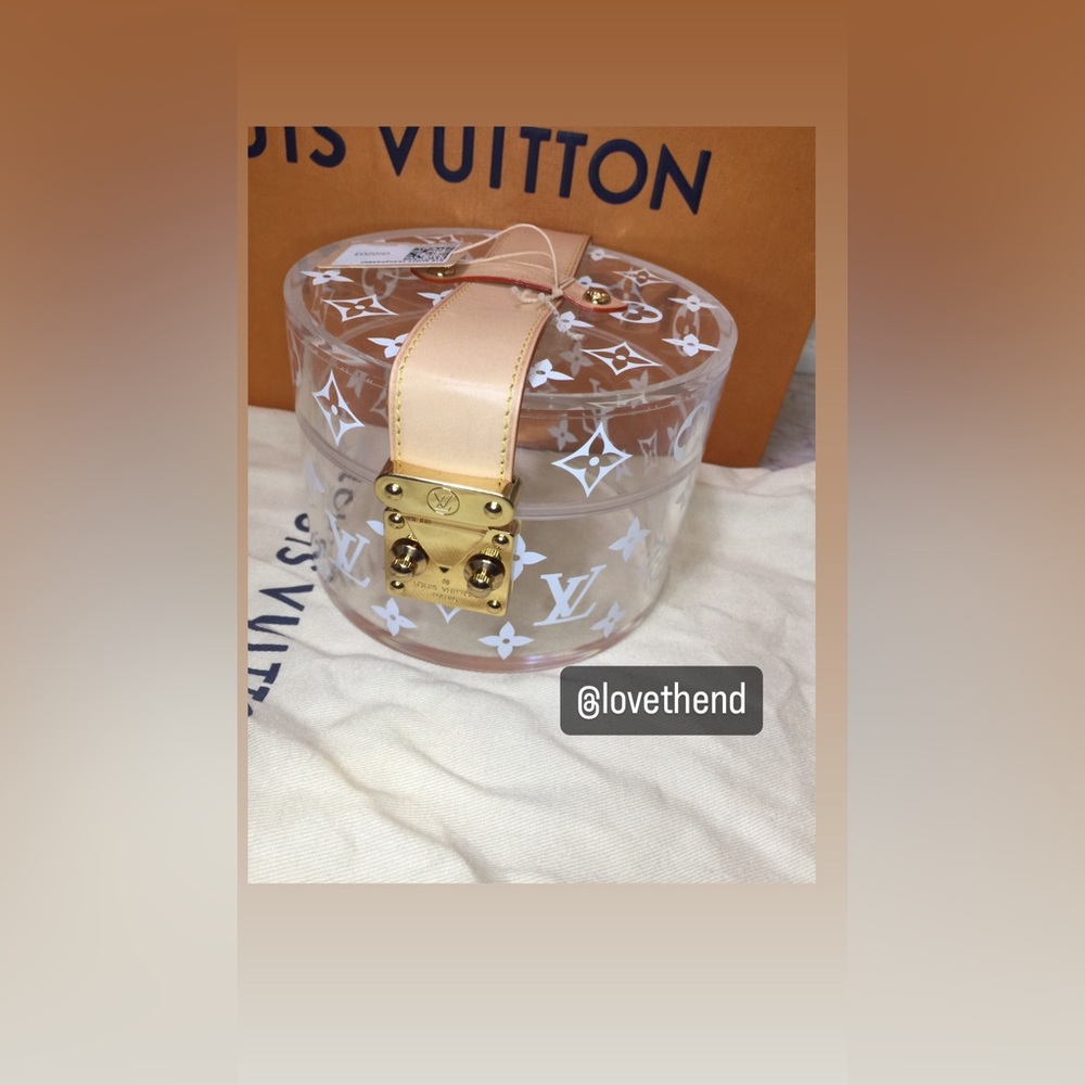 New Louis Vuitton Scott Box w/ copy of original receipt from Louis Vuitton